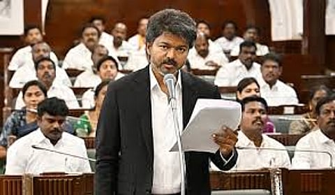 Chief Minister Vijay has assured that the government will stand by farmers amidst the situation of declining rainfall