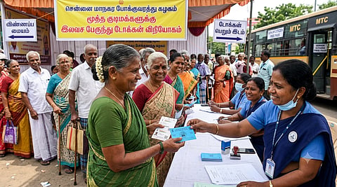 Distribution of free bus tokens for senior citizens: Special camps at 39 centers – How to apply?