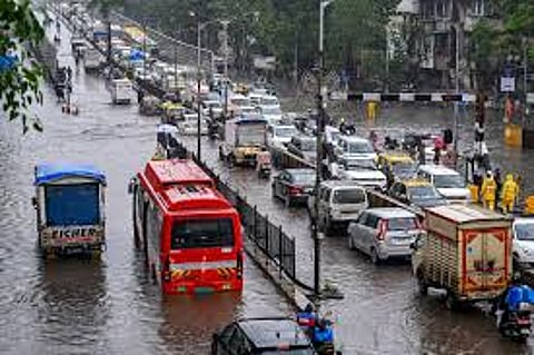 Mumbai has been lashed by 30 cm of rain in 12 hours—the highest amount in a decade