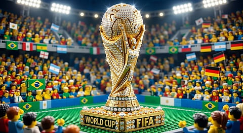 Dubai-based diamond merchant created, FIFA World Cup football using 900 diamonds