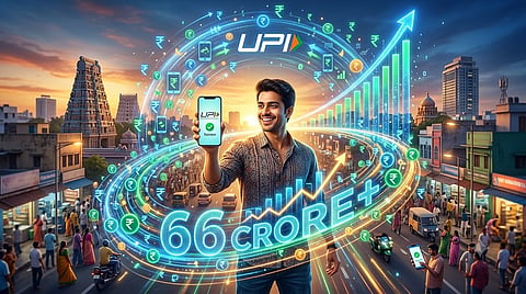 It has been revealed that UPI transactions in India amount to 660 million per day