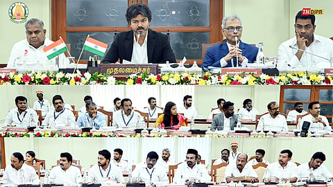 CM Vijay IAS IPS Officers Conference Chennai Law and Order Rules