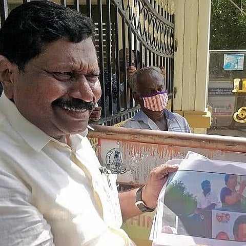 ADMK complaint alleging that the TVK engaged in horse-trading, demanding by-elections not be held six constituencies