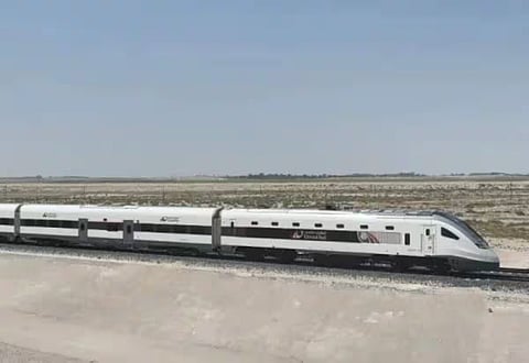 First passenger train UAE desert: The journey between Fujairah and Abu Dhabi can be completed in 1 hour and 45 minutes.