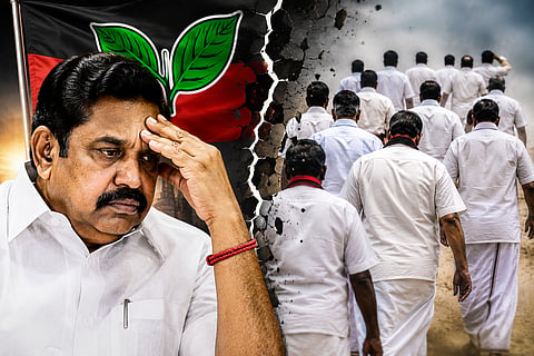 Statistics indicate that 32 percent of ADMK office-bearers have so far left the party and joined other parties