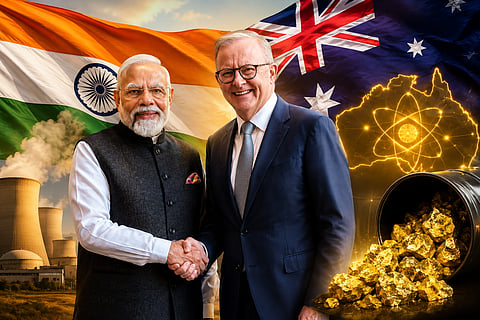 Australia has signed an agreement to supply uranium to India over the long term