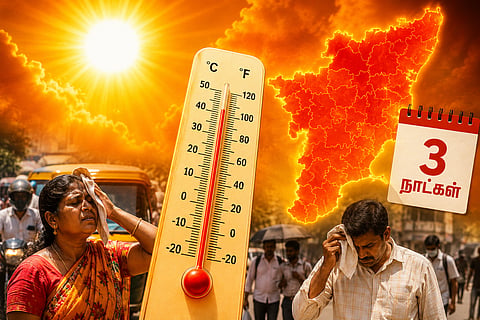 Meteorological Department warned ntensity heat will increase in Tamil Nadu over the next three days