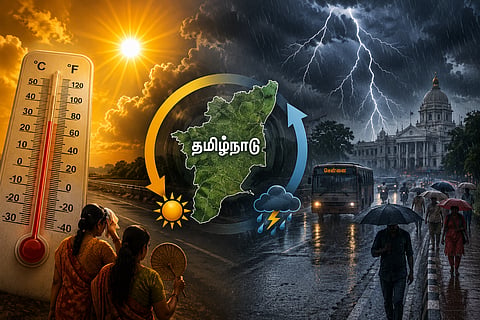 AI generMet stated that heat levels in Tamil Nadu will decrease starting today