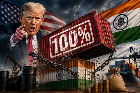 USA decided to impose 100% import duty on five countries, including India crippling Russian economy
