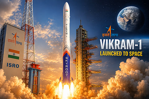 Vikram-1, India's first private rocket, is set to launch from Sriharikota tomorrow