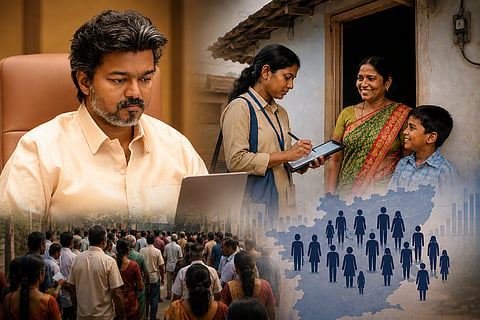 Tamil Nadu Population Census 2026 Online Self Enumeration CM Vijay Video