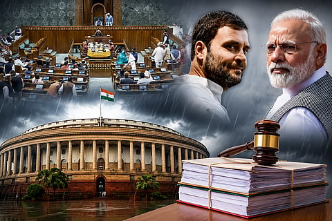 Central Government has listed seven bills to be introduced during the monsoon session of Parliament