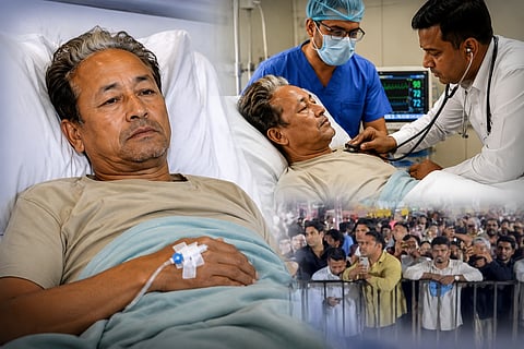 Sonam Wangchuk, indefinite hunger strike in Delhi, removed by the police, admitted to a hospital