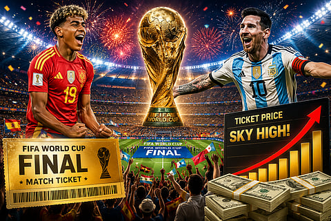 act that one needs 7 lakh rupees to watch the World Cup football final in person