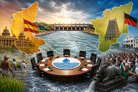 Cauvery Water Regulation Committee recommended releasing 3,500 cubic feet of water to Tamil Nadu next 15 days