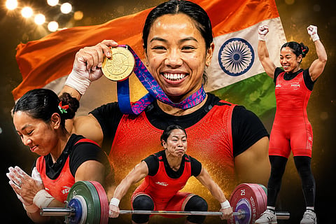 Mirabai Chanu, to carry bundles of firewood in childhood, achieved success by winning gold at Commonwealth Games