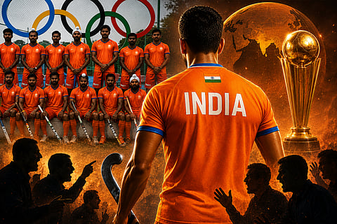 Hockey World Cup: Indian team's jersey color changed to saffron – new controversy erupts!