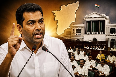 "A Prime Minister emerging from Tamil Nadu is the solution": Aadhav Arjuna stirs up a storm in the Assembly!