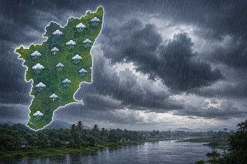 Good News for Tamil Nadu Residents: Rain Likely to Continue Until August 17 says chennai metrological board