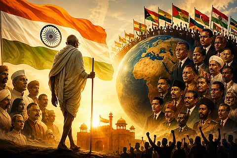 Indian Independence That Changed World History: Inspiration for the Creation of 118 Nations