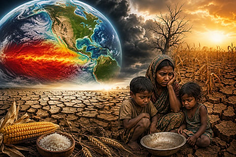 El Niño Climate Change: Risk of severe food shortages for 274 million people worldwide!