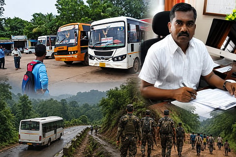 Prakash, IAS officer from Tamil Nadu, bringing revival in Naxal-affected Chhattisgarh by operating bus services