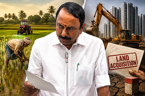 "No matter what project is introduced, agricultural land has to be acquired" – Minister Sengottaiyan