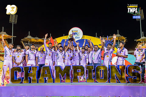 Third Time covai kings has won the TNPL Title in final on chepauk