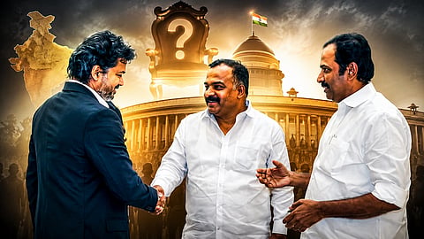 Manickam Tagore holds a surprise meeting with Chief Minister Vijay!