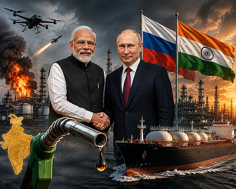 Due to war with ukrane .Russia is seeking india,s helps for oil imports and exports