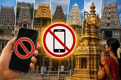 Mobile phone ban comes into effect today in 52 major temples, including the 'Arupadaiveedu' : Full details!