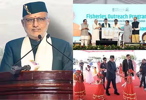 Vice president says lakshadeep has contributing more in blue economy for India