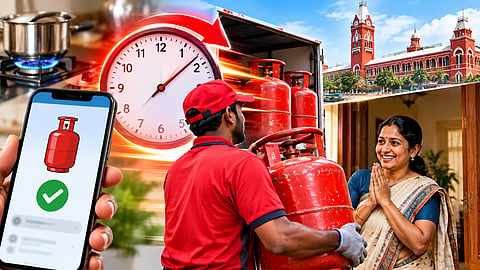 Cooking gas cylinder within 4 hours of booking: New service in Chennai!