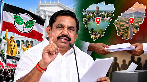 Distribution of AIADMK applications for Maduranthakam and Dharapuram by-elections begins