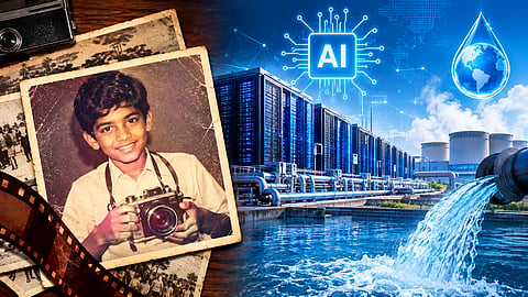AI 80s Retro Photo Trend Costs 150 Billion Liters Water in India Data Centers