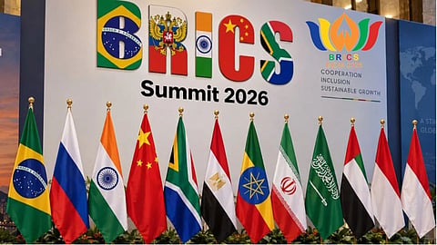 BRICS 18th summit has been started in Delhi Bharath mandapam