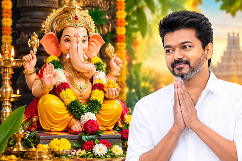 Vinayagar Chaturthi CM Vijay Wish