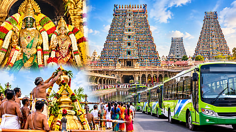 285 special buses operated to Madurai, consecration ceremony of the Madurai Meenakshi Amman Temple