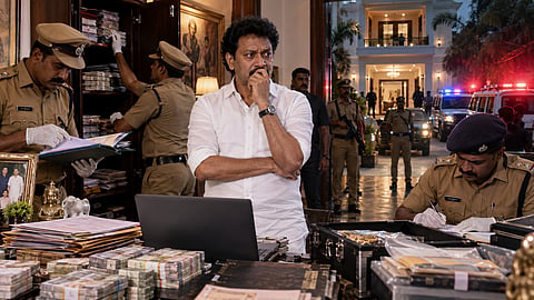 police conducting searches at premises belonging to former DMK Minister Anbil Mahesh, registered corruption case