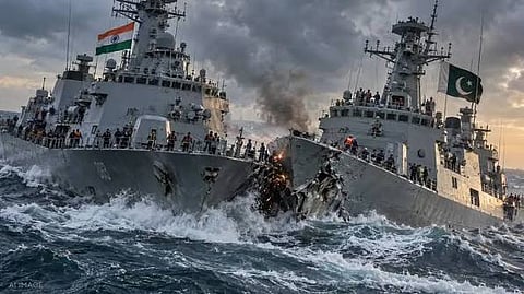 Indian, Pakistani Naval Ships Collide in Arabian Sea; New Diplomatic Row Erupts