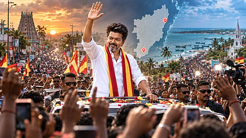 Chief Minister Vijay is four-day tour in connection with the by-elections for two constituencies