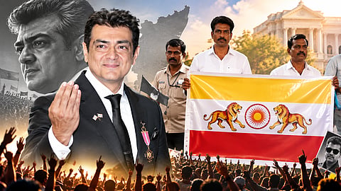 Actor Ajith Kumar Fans Launch New Political Party