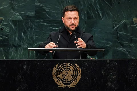 At UN General Assembly, Zelenskyy Accuses Russia of Using Foreign Nationals in War