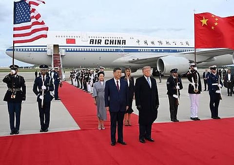 Chinese President Xi Jinping Lands in US for Three-Day State Visit