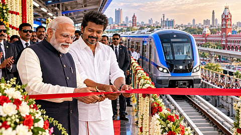 Prime Minister Modi inaugurate metro rail service between Poonamallee-Vadapalani on October 11.