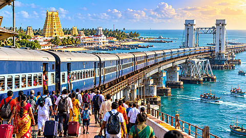 public can travel without difficulty as additional coaches are being attached to trains operating to Rameswaram
