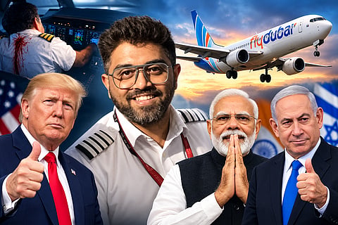 172 பேரின் உயிரை காப்பாற்றிய இந்திய பைலட் சுமித் மச்சார் : டிரம்ப், மோடி, நெதன்யாகு பாராட்டு!