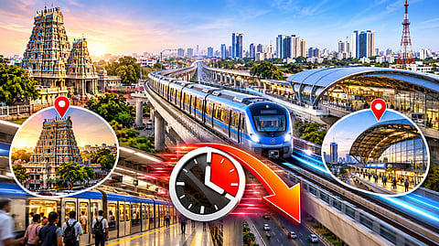 public is delighted that the Metro rail service from Poonamallee to Vadapalani will cut travel time by half