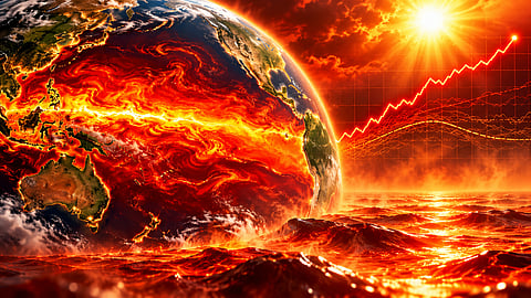 ’Super El Niño' continues to exert a significant global impact, temperatures consistently crossing 30-degree Celsius