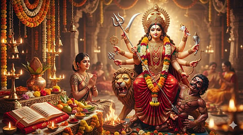 When does Navaratri begin in 2026?